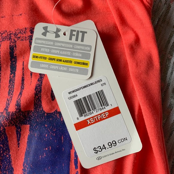NWT Under Armour tank top size XS - Picture 3 of 4